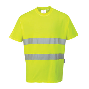Portwest S172 - T-shirt Cotton Comfort Hi-Vis