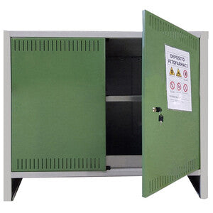 ARMADIO P/FITOFARMACI KIT 2 ANTE 100X40XH80CM
