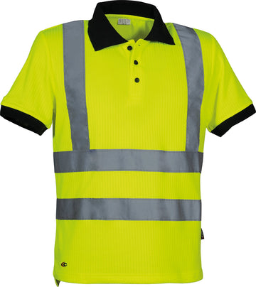 SPOTLIGHT maglietta polo gialla