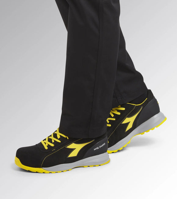 Diadora glove mds text low s1ps fo hro sr gialla