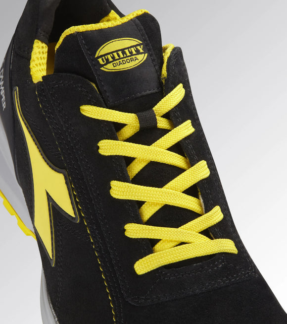 Diadora glove mds text low s1ps fo hro sr gialla