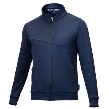 SPARCO-Grit sweathisrt full zip plata BM