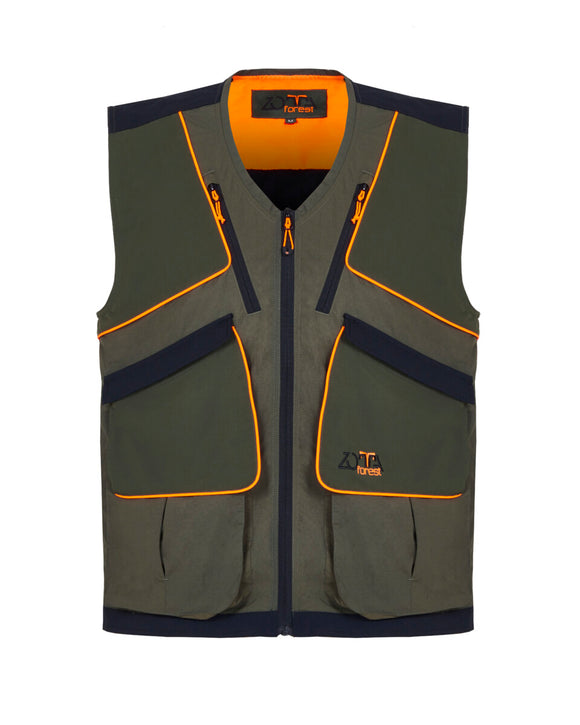 ZOTTA FOREST-FLAMING MAN VEST (B626) GILET