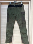RS HUNTING- PANTALONE T-180 VERDE IN CANVAS CON PROTEZIONE-2