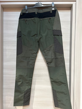 RS HUNTING- PANTALONE T-180 VERDE IN CANVAS CON PROTEZIONE - 0