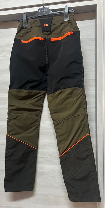 PANTALONE COFRA KREIEN MARRONE-ARANCIO - 0