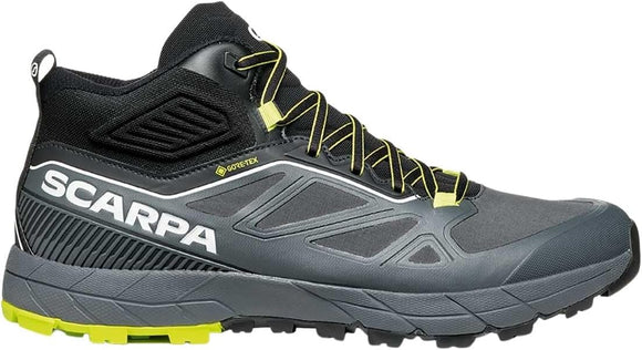 SCARPA- RAPID MID GTX ANTHRACITE-ACID LIME